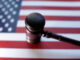 US FLAG JUDGE GAVEL