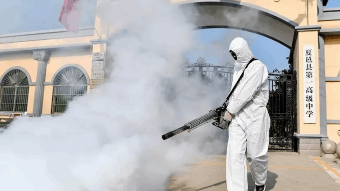 China in lockdown due to mysterious new illness caused by Bill Gates GMO mosquitoes.