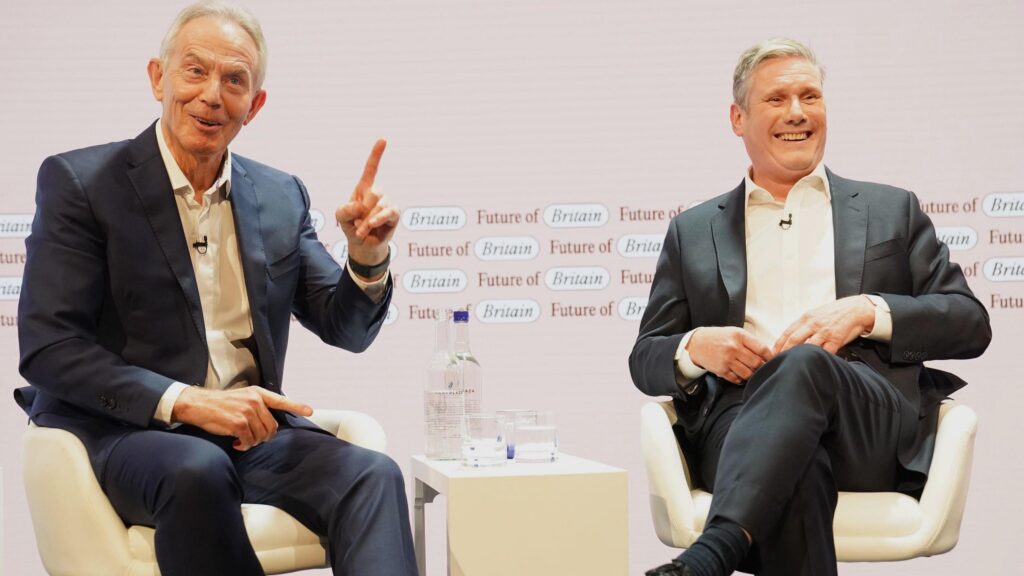 Blair and Starmer
