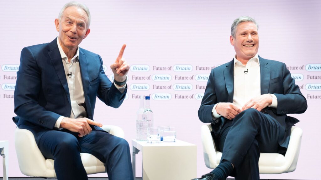 Blair and Starmer