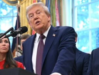 Trump boasts tariffs will soon replace federal income tax.