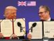 Trump US Starmer UK