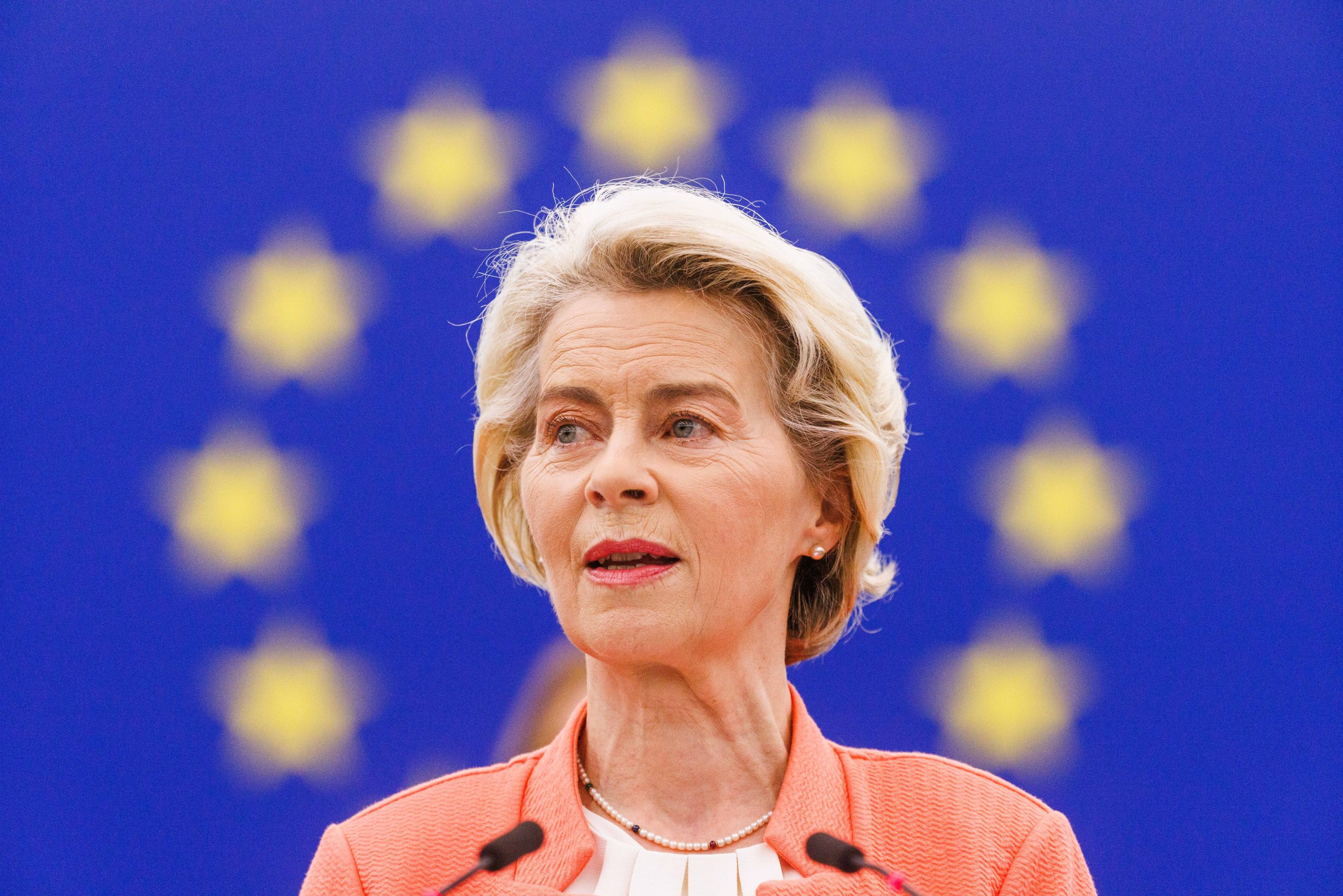 ‘Nazi Criminal’ von der Leyen Heckled By Protesters In Bulgaria