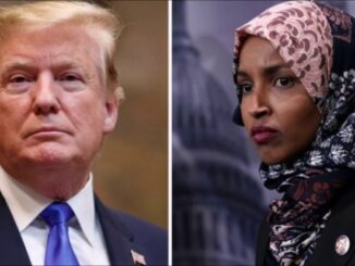 Trump vows to deport Ilhan Omar for marrying her brother.