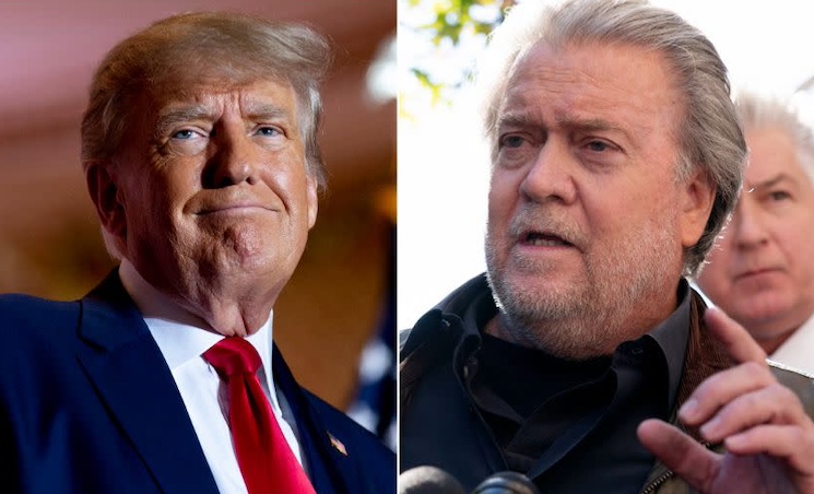 Steve Bannon predicts that Trump will be president again in 2028.