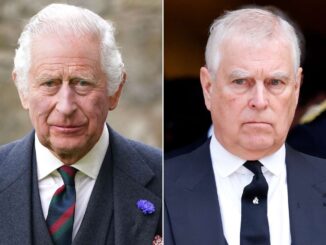 King Charles and Prince Andrew