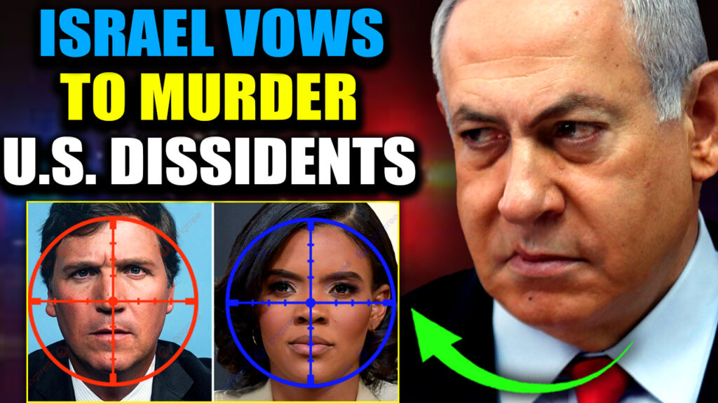 Israel has just issued a direct and chilling threat—targeting Candace Owens, Tucker Carlson, and every voice refusing to bend the knee to the FBI's “official narrative” about Charlie Kirk.