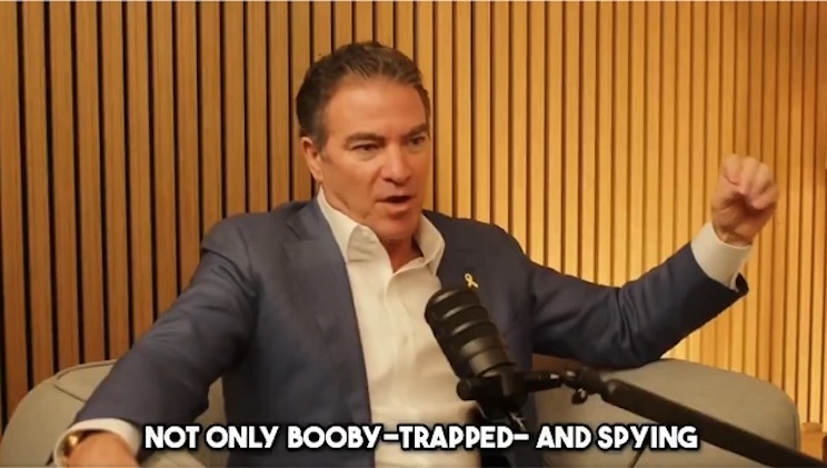 Mossad chief says all phones have been bobbytrapped by Israel.
