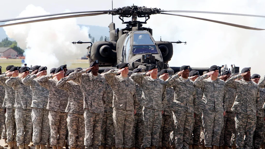 US troops