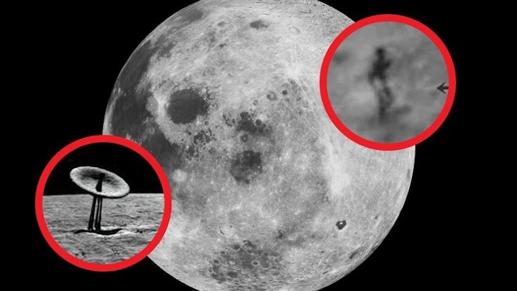 CIA files reveal that aliens are living on the dark side of the moon.