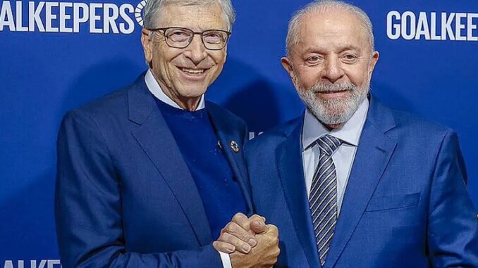 Brazil partners with Bill Gates to arrest citizens who post hate speech online.