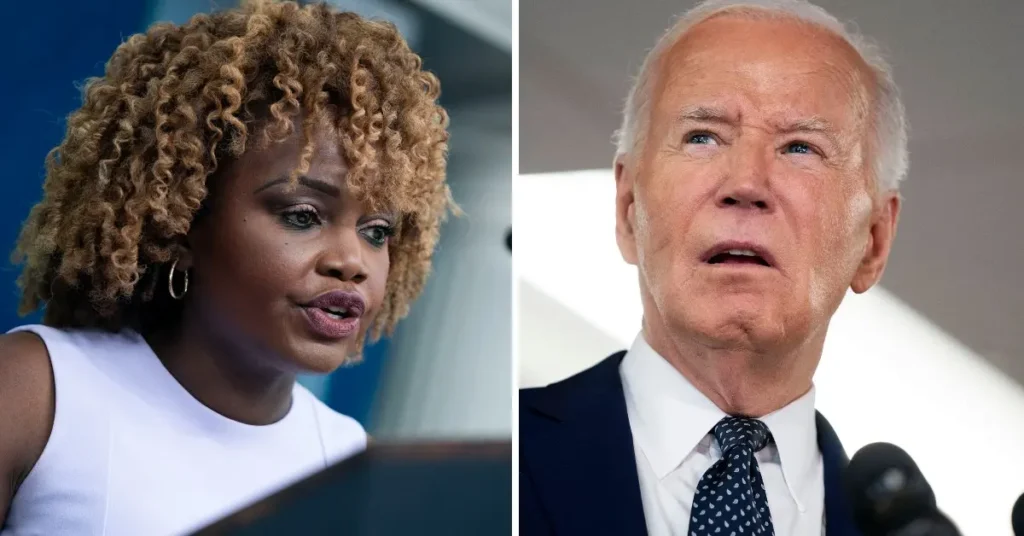 Former wh press sec and Joe Biden