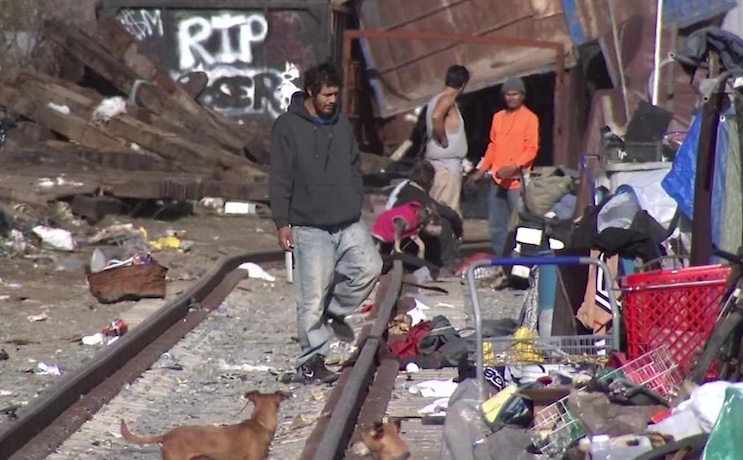 San Fransisco overtakes India as world's filthiest slum.