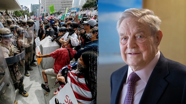 George Soros exposed funding no-kings protests across U.S.
