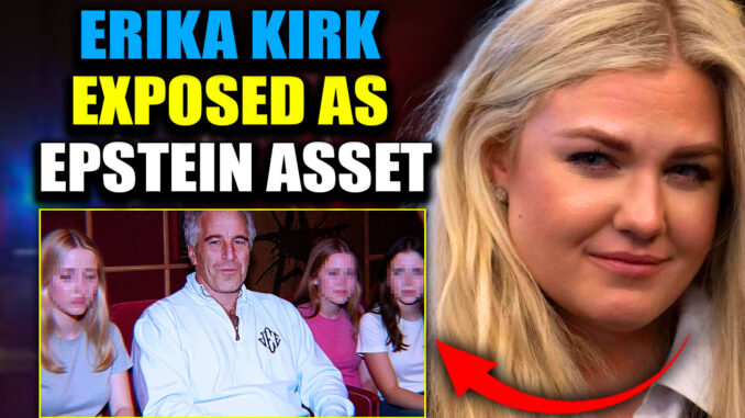 Erika Kirk’s financial links to Jeffrey Epstein have finally been exposed—yet the mainstream media are already circling the wagons, demanding that we stop asking questions. They want this buried fast.