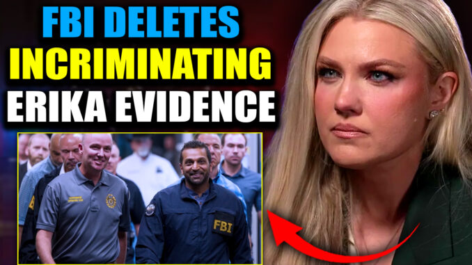 The FBI has been caught red-handed deleting digital evidence tied to the Charlie Kirk assassination. Not speculation. Not hearsay. Hard proof.