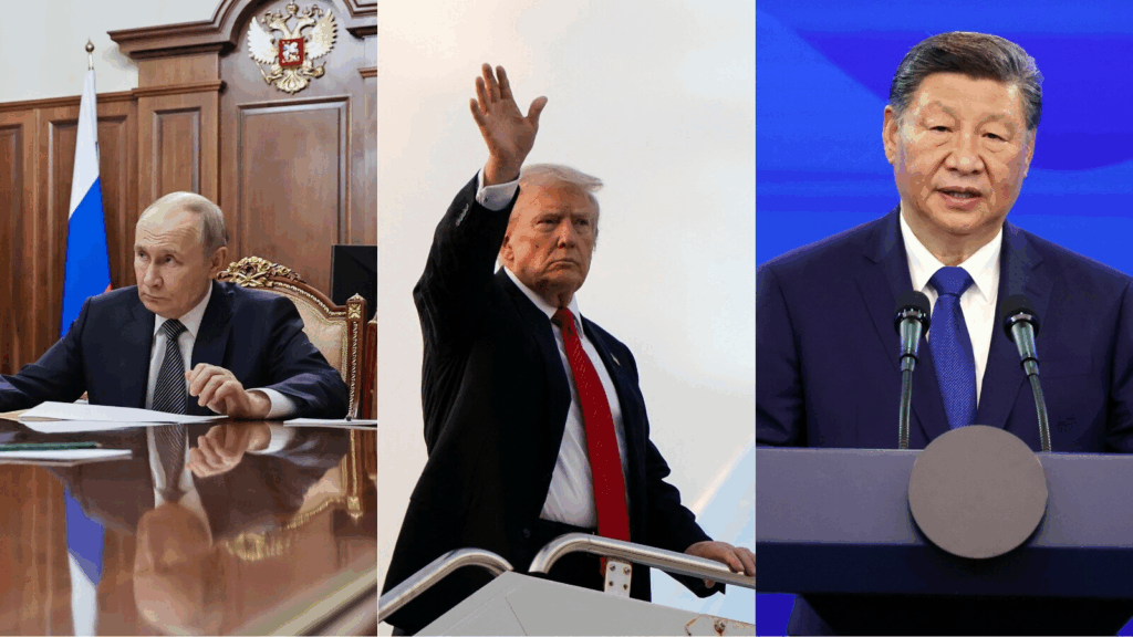 Putin Trump and Xi
