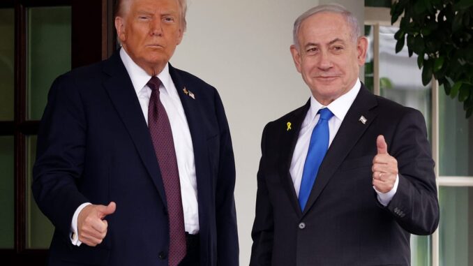 Trump Netanyahu Israel