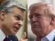 Trump & Ex-FBI Director Christopher Wray