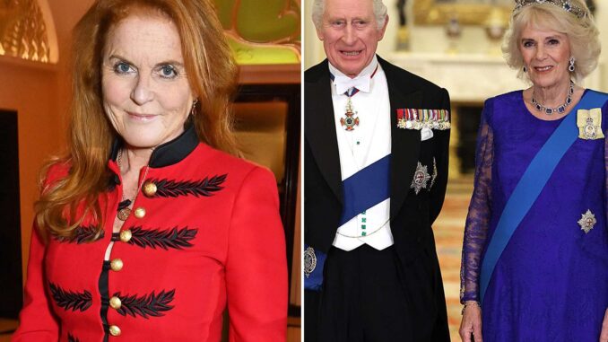 Sarah ferguson King and Queen