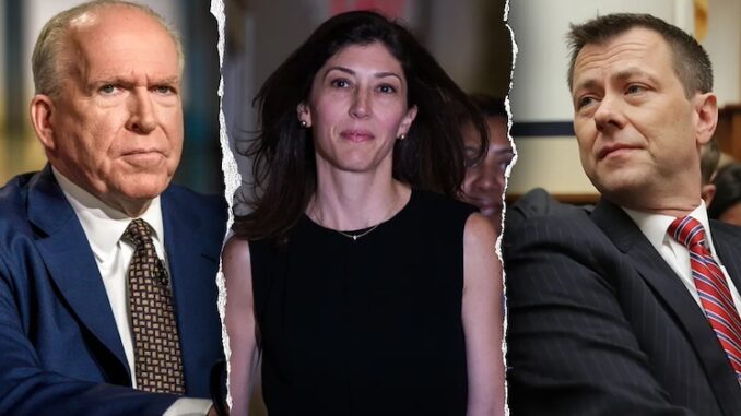 Peter Strzok, John Brennan, Lisa Page subpoenaed for treason.