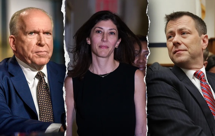 Peter Strzok, John Brennan, Lisa Page subpoenaed for treason.