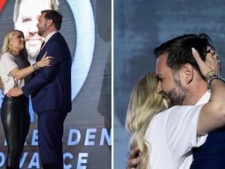 Erika Kirk vows to elect JD Vance as president in 2028.
