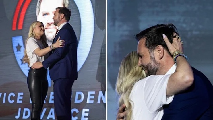 Erika Kirk vows to elect JD Vance as president in 2028.