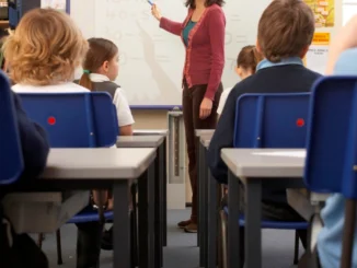 school girls and boys