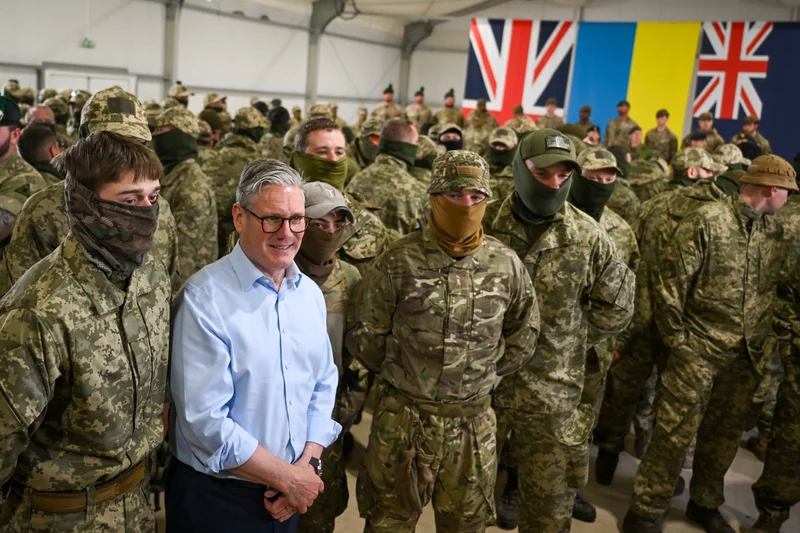 Keir Starmer British army