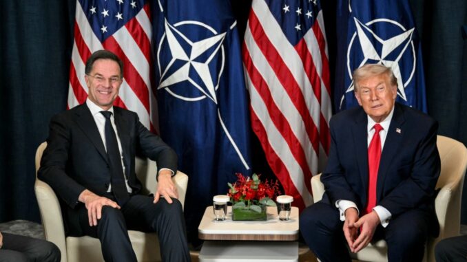 NATO chief and Trump