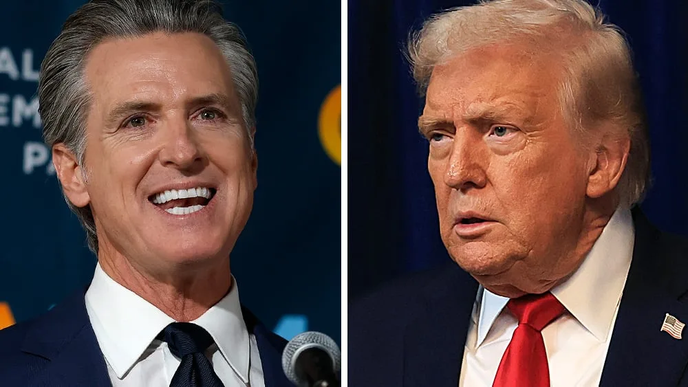 Californias Newsom and Trump