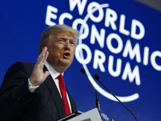 Trump to tell Davos crowd their New World Order is failing.