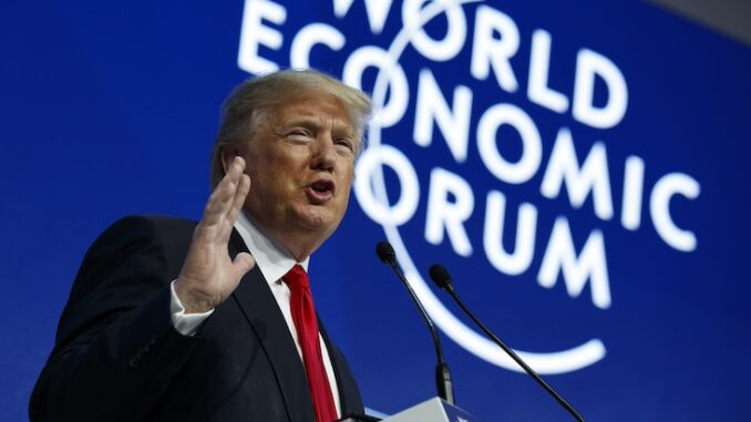 Trump to Tell WEF Globalists Their ‘New World Order’ Is Failing