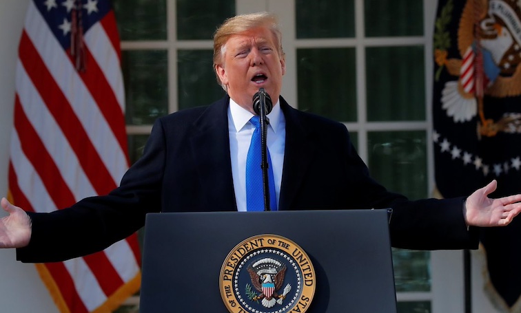 Trump declares war on Colombia.