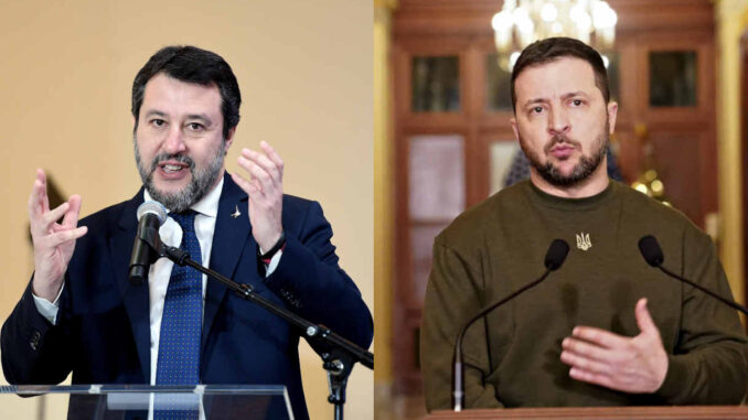 salvini zelesnky
