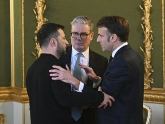 zelensky starmer and macron