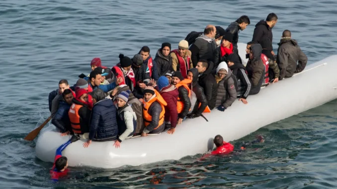 migrants arrive in europe