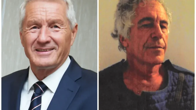 Former Norway PM Epstein