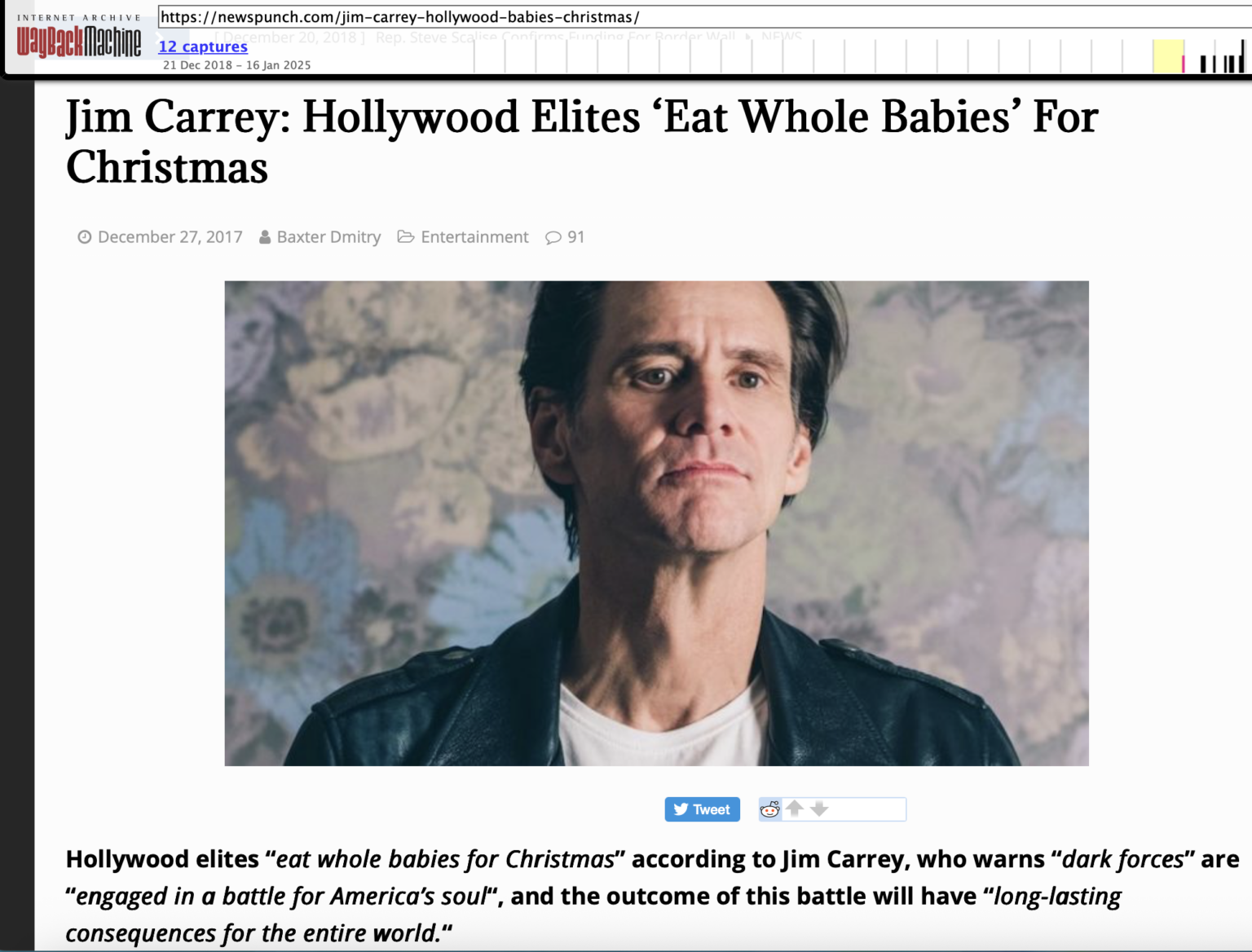 Jim Carrey: Family Admit He Died of Kuru and Was Cloned by Bill Gates ...