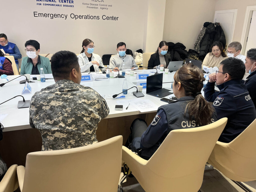 WHO PANDEMIC SIMULATION