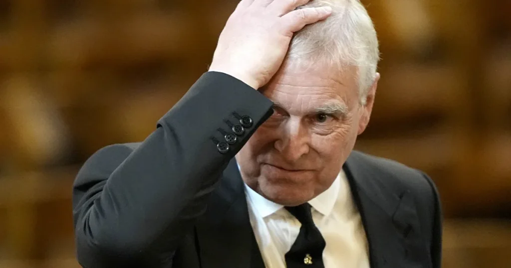 FORMER PRINCE ANDREW