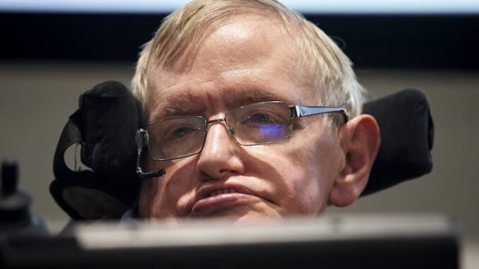 Stephen Hawking raped minors on Epstein island, DOJ files show.