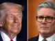 Trump US Starmer UK
