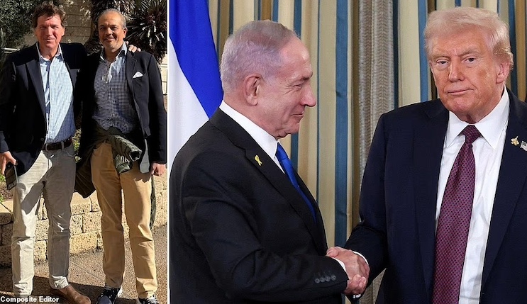 Tucker Carlson arrested in Israel over 'hateful' speech posted to Social Media.