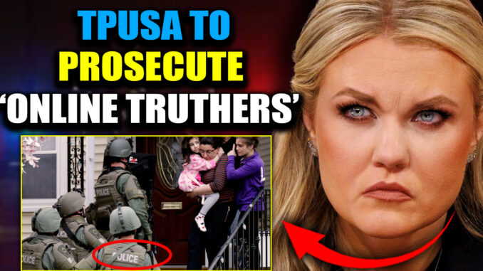 Have you liked or shared a video critical of Erika Kirk or TPUSA? Have you questioned the official Charlie Kirk narrative online—maybe dropped a comment, reposted a clip, or just watched a series of Candace Owens videos? Then you might want to listen to this.