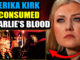 Erika Kirk drank her husband Charlie's blood in a Satanic ritual following his death, according to bombshell testimony from multiple TPUSA insiders.