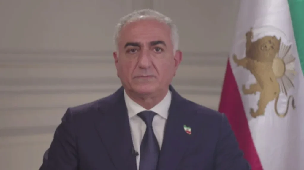 Iran's exiled crown prince