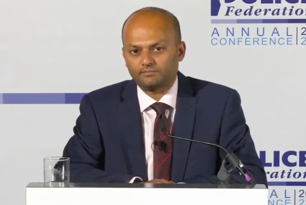 police federation chief