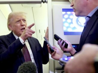 Trump and fake news meida